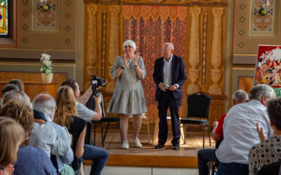 4. Ichenhausener Synagogengespräch mit Kulturstaatsministerin Claudia Roth und Raphael Seligmann am 21. Juli 2023