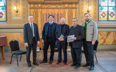 Bilder vom 7. Ichenhausener Synagogengespräch mit Rafael Seligmann und Seiner Königlichen Hoheit Prinz Ludwig von Bayern